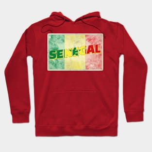 Senegal Vintage style retro souvenir Hoodie